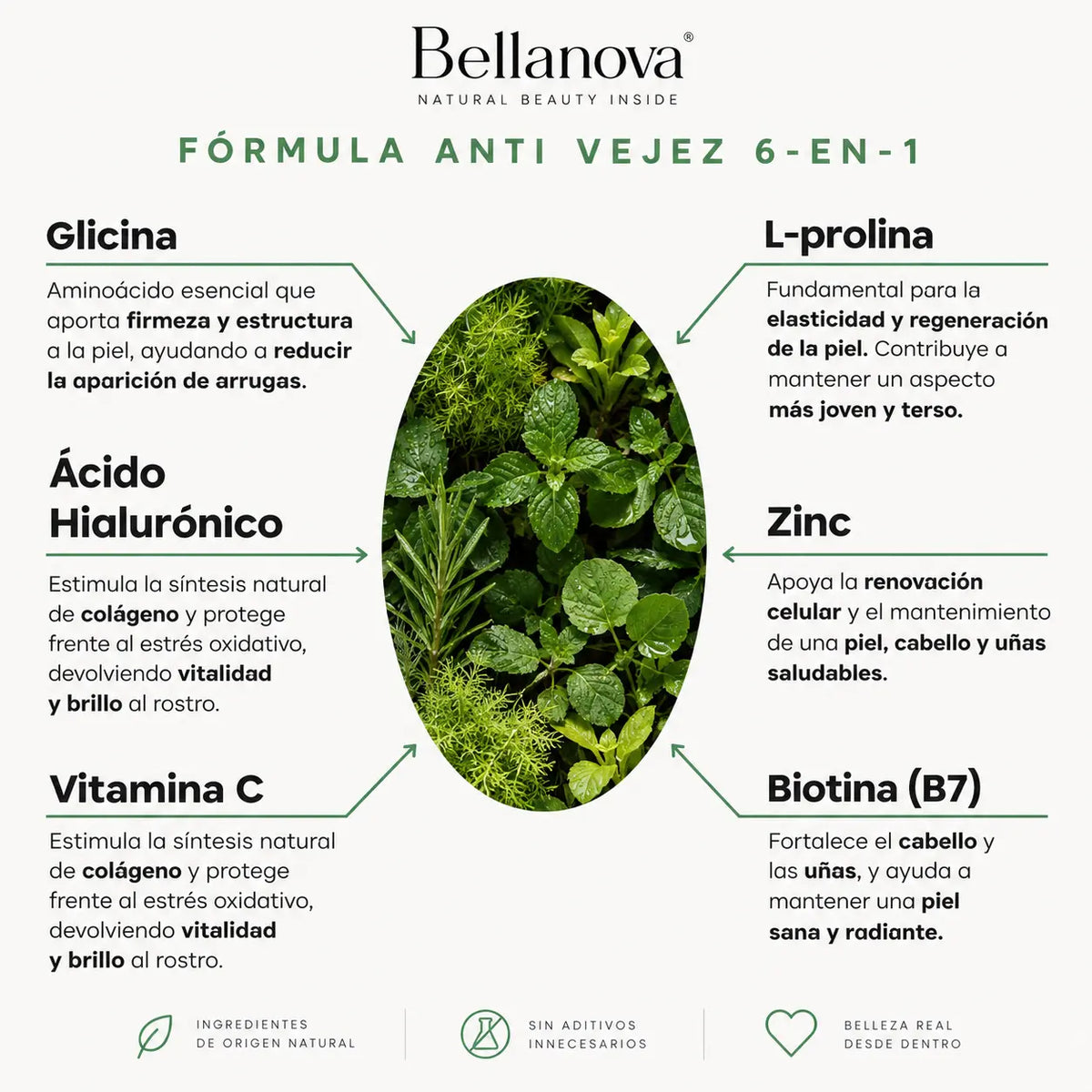 Bellanova Collagen+ — Ácido Hialurónico & Colágeno Vegano